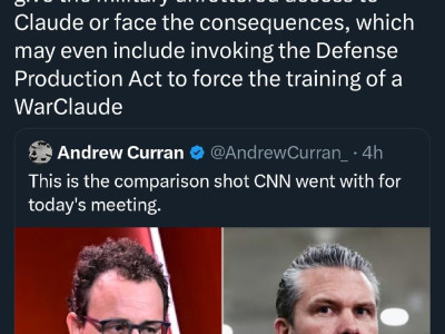 AI기업 CEO 협박하는 미국방장관