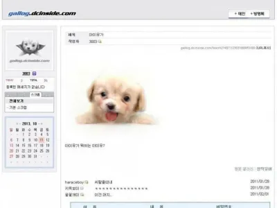 어린 시절 페이커가 디시인사이드에 올렸던 글