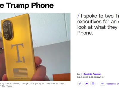 트럼프 폰, T1 폰 실기기 등장 ㄷㄷ