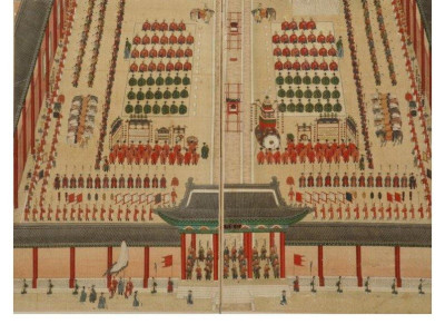 AI로 보정한 조선시대 그림들