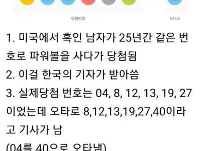 우연이 겹친 로또 2등 썰