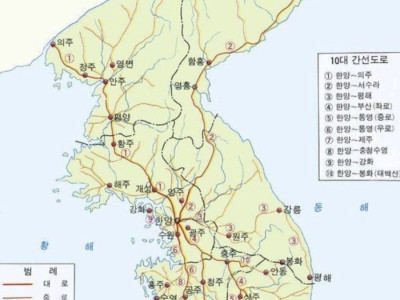 조선시대 주요 간선도로