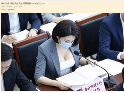 논란의 대만 국회의원