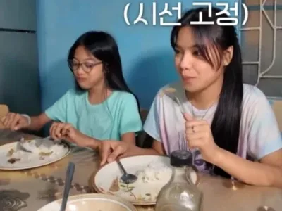 한국 44세 농부 아저씨를 쳐다보는 필리핀 여자 반응