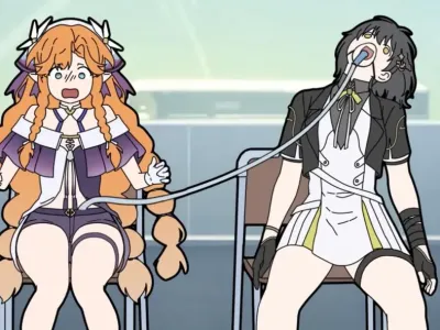 친구 냄새 맡기