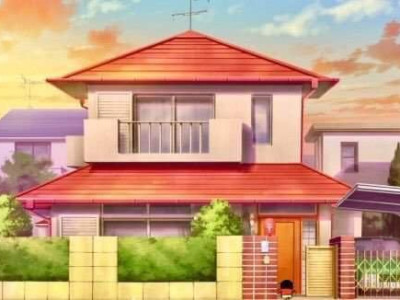 만화 짱구에서 실제 짱구네 집의 모티브