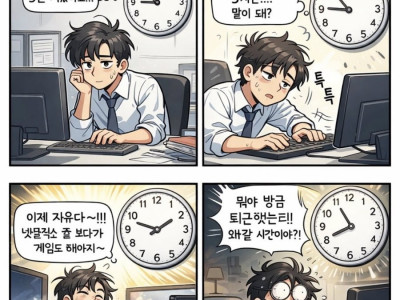 쳇지피티가 그려준 공감 네컷만화!