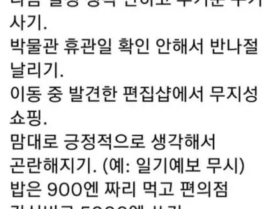 진짜 현실 P의 여행