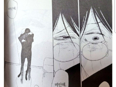 대사를 잘못 넣은 만화