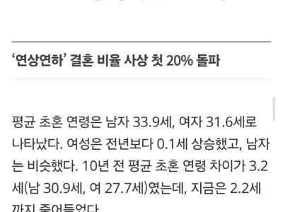 혼인 3년 연속 증가… 18년 만에 처음