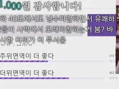 더위가 무서워 vs 추위가 무서워