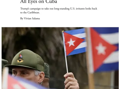 트럼프 : 다음 목표는 쿠바다