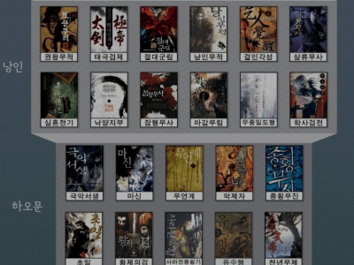 7~8년 전 국내 무협소설 등급표