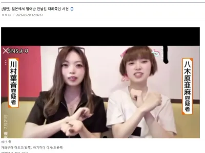 일본에서 일어난 전남친 때려죽인 사건