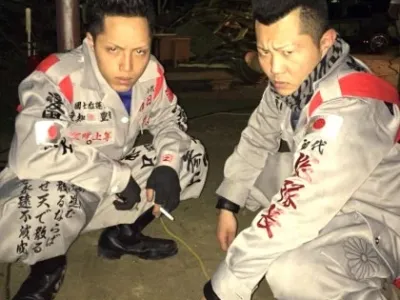 일본의 사회악으로 떠오른 한구레 사진