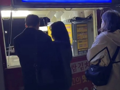 어느 지역에 있다는 보쌈김치 푸드트럭