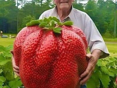 딸기 한개만 먹어도 배부르다는 할아버지
