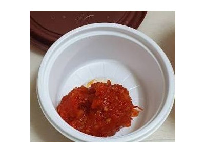 큰 통에 많이 줬으면 하는 반찬