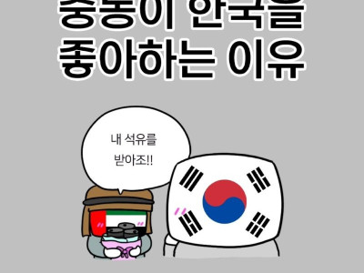 중동이 한국을 좋아하는 이유.Manhwa