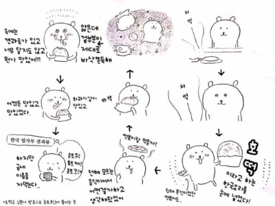 호떡을 처음 먹어본 일본인.manhwa