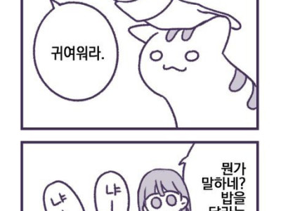사악한 고양이 만화