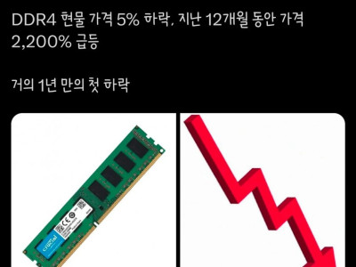DDR4 근황
