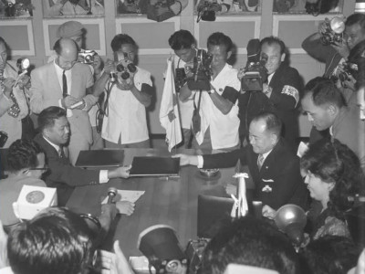 1971년 남북한 기자의 대화