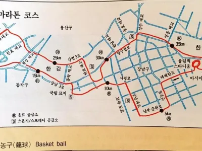 지금은 절대 꿈꿀 수 없는 서울시 마라톤 코스