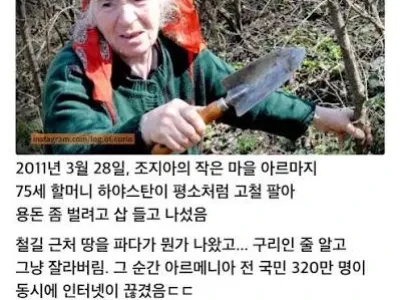 할머니의 별명이 삽 든 해커라고 불리게 된 이유.jpg