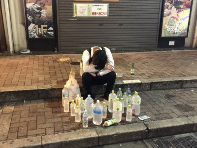 일본 특유의 길거리 문화