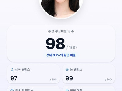 카리나 장원영 얼굴 ai 분석 결과