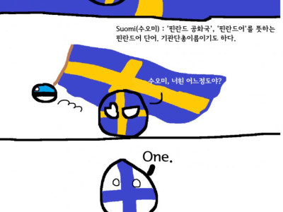 [폴란드볼] 북유럽의 군사력 manhwa