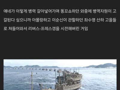 잘 안 알려진 이순신의 고충