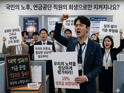 국민연금공단 직원들도 파업가야죠.jpg