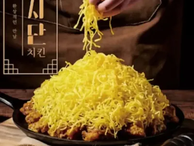 우리 엄마가 이 치킨이 불쌍하대..