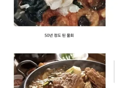 역사가 짧은 한국 음식들