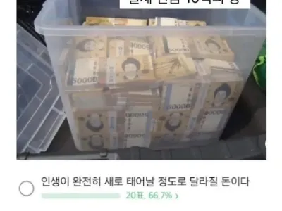 현금 10억으로 인생 바꿀 수 있다 vs 없다
