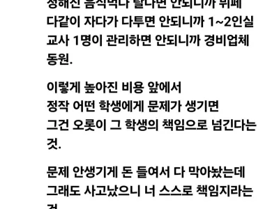 수학여행 비용이 비싸진 이유