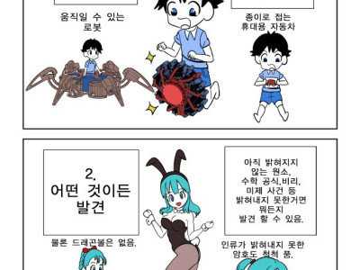 어떤 것이든 발명 vs 발견 만화