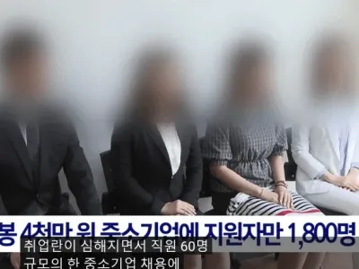 요즘 중소기업 지원자 근황