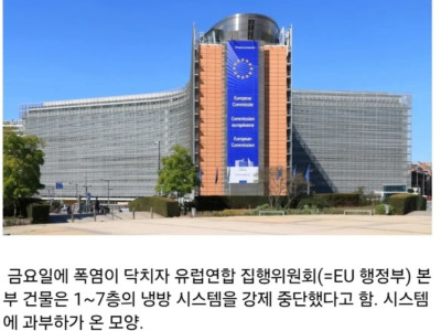 인류애가 떨어지는 EU 행정부 폭염 지침.jpg