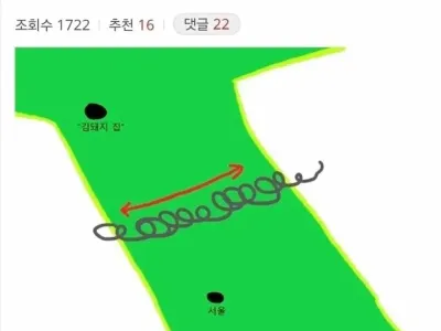 북한이 전방을 요새화하는 이유.