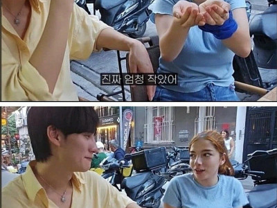 한국 여자들 몸매가 부럽다는 외국인...누나...