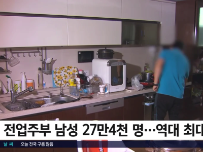 전업주부 남성 27만명