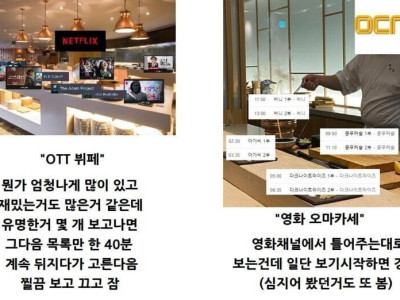 넷플릭스와 OCN의 차이