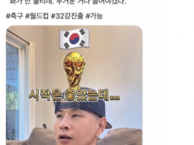 이번 월드컵 우리나라를 응원한 미국인