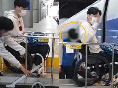 "도와준 역무원에 인사도 안 해"…박위, 과거 영상 파묘
