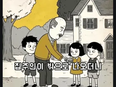 부자가 시끄럽게구는 아이들에게 돈을 준 이유