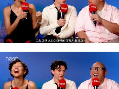 톰 홀랜드가 알려주는 스파이더맨 약점