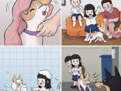 강아지키우는 만화 jpg